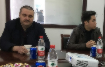 Russian client visits to inspect plastic mold projects