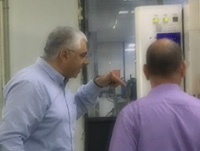 Israeli customers come to the factory to inspect the progress of mold production